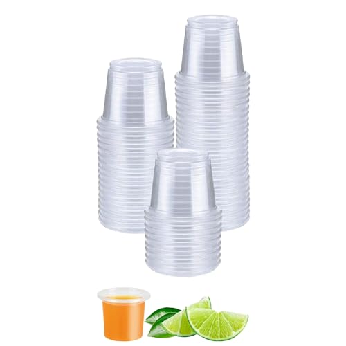 Panexf 50 Stück Schnapsgläser Plastik, 2cl/20ml Shotgläser plastikbecher Schnapsbecher aus PP - Material, Wiederverwendbarer Trinkbecher für Party Spaß Panexf 50 Stück Schnapsgläser Plastik, 2cl/20ml Shotgläser plastikbecher Schnapsbecher aus PP - Material, Wiederverwendbarer Trinkbecher für Party Spaß von Panexf