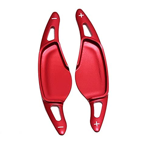 Auto Lenkrad Shifter Paddel Für BMW 5 Series G31 (2017-2019)-520i 525d 530d,Schaltwippen Verlängerung Lenkradschaltung Paddle Autoteile,C-Red von PangFa