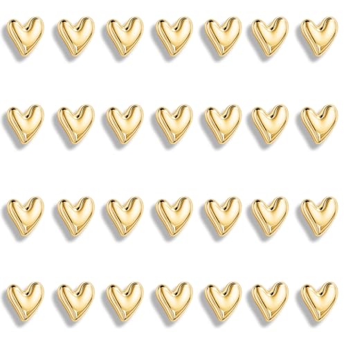 28 Gold Herz Magnete Kühlschrank, Dekorative Magneten für Kühlschrank & Whiteboard, Gold Herz Magnete Set für Zuhause & Büro, Fridge Magnet für Notizen & Fotos 28 Gold Herz Magnete Kühlschrank, Dekorative Magneten für Kühlschrank & Whiteboard, Gold Herz Magnete Set für Zuhause & Büro, Fridge Magnet für Notizen & Fotos von PangWuu