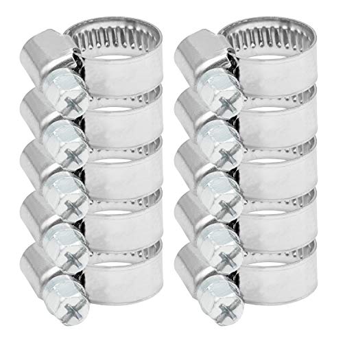 Pangaea Tech Edelstahl Schlauchschellen 8-16mm 10 Stück - Profi Qualität nach DIN 3017 (W2) von Pangaea Tech