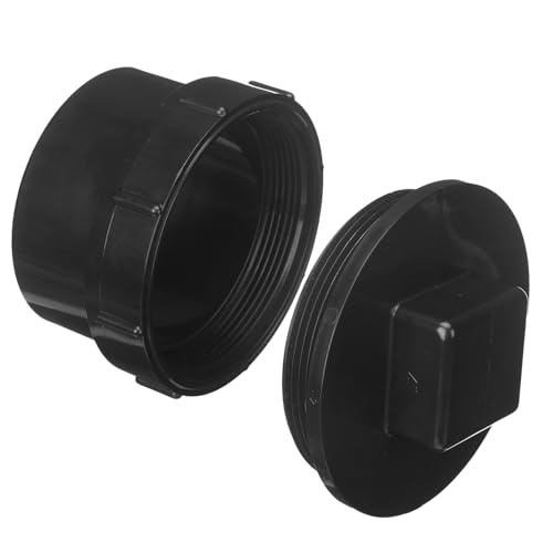 Pangda 10,2 cm ABS-Reinigungsadapter mit Stecker, SPG x Cleanout, DWV-Armatur, lösungsgeschweißter Anschluss, robust, korrosionsbeständig für K-, Abfall- und Entlüftungssysteme, einfacher Zugang Pangda 10,2 cm ABS-Reinigungsadapter mit Stecker, SPG x Cleanout, DWV-Armatur, lösungsgeschweißter Anschluss, robust, korrosionsbeständig für K-, Abfall- und Entlüftungssysteme, einfacher Zugang von Pangda