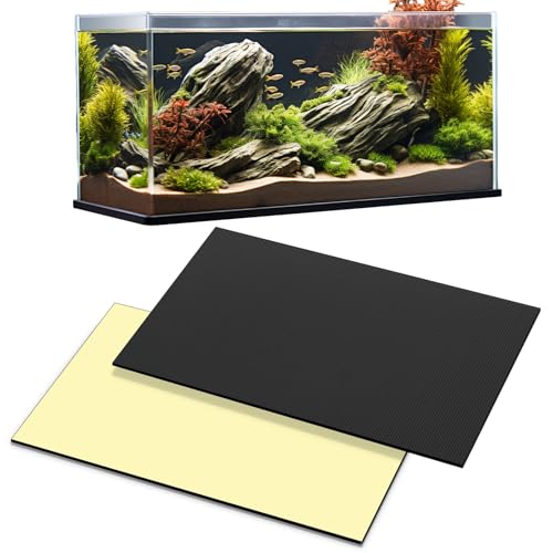 Pangda Aquarium-Nivellierpad, 5 mm dicker Schaumstoff, rutschfest, Neoprenschaum, stoßfest, leicht zu schneiden, für Wasser, stabiler Bodenschutz, Schwarz, 1 Packung 69,9 x 38,1 cm Pangda Aquarium-Nivellierpad, 5 mm dicker Schaumstoff, rutschfest, Neoprenschaum, stoßfest, leicht zu schneiden, für Wasser, stabiler Bodenschutz, Schwarz, 1 Packung 69,9 x 38,1 cm von Pangda