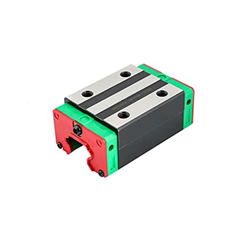 CNC-Schienen Schieberegler HGH25CA. Oder HGW25CC. Übereinstimmungsnutzung HGR25. Linearführung HGH25 CA. Kopfführung für Linearschiene CNC DIY-Teile ( Color : Red and Green colour , Size : HGH25CA ) von Pangocho