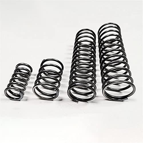 Pangocho 1x7mm Druckfedern, 1 mm Drahtdurchmesser x 7 mm Außendurchmesser x (5-50) mm freie Länge, Federstahlverlängerungfeder, 1 0PCS. (Length : Length 40mm) von Pangocho