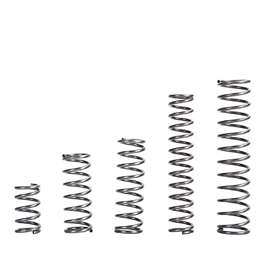 Pangocho 2x17mm Druckfedern, 2 mm Drahtdurchmesser x 17mm Außendurchmesser x (15-100) mm freie Länge, Federstahl Druckfedern, 10 stücke (Size : 2x17x90mm) von Pangocho