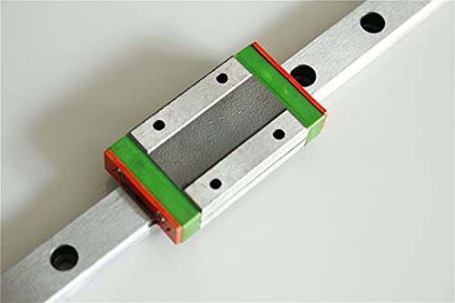 Pangocho CNC-Schienen MGN12 MGN9 MGN9H MGN12H 100-10000mm Mini Linear-Führungsschiene-Gleitblock, CNC-Linearführungsschiene für 3D-Drucker (Color : MGN9H, Size : 700mm) von Pangocho