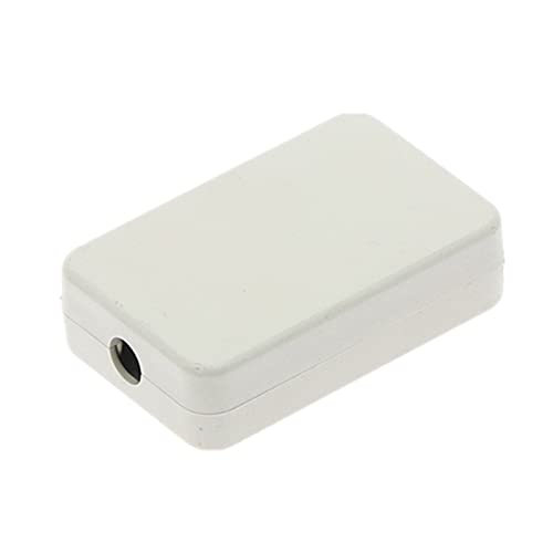 Pangocho Jinchao-Anschlussdose Kunststoffgehäuse Elektronisches Instrument Anschlussdose, 55x35x15mm, Power Module Fall, Leiterplatte Installationsbox Schutzvorrichtung (Color : White) von Pangocho