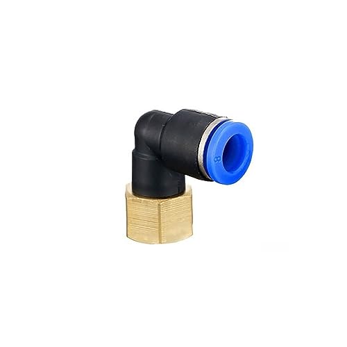 Pangocho PB/PLF/SL Pneumatischer Luftanschluss 4 mm 6 mm 8 mm Gewinde 1/8 1/4 3/8 1/2 Schlauchanschlüsse Rohrschnellanschlüsse(OD10mm-1I8,PLF) von Pangocho