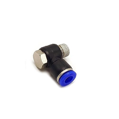 Pangocho Pneumatischer Anschluss 4-M5 4-M6 4 mm 6 mm 8 mm 10 mm 12 mm Fitting Außengewinde 1/8 1/4 3/8 1/2 Luftanschlüsse Quick Push(6-02) von Pangocho
