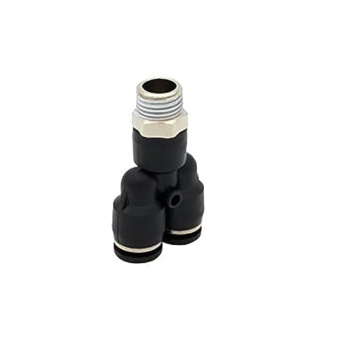 Pangocho Pneumatischer Luftanschluss, 4 mm, 6 mm, 8/10 mm Gewinde, 1/8 1/4 3/8 1/2 Schlauchanschlüsse(8-02,PX) von Pangocho