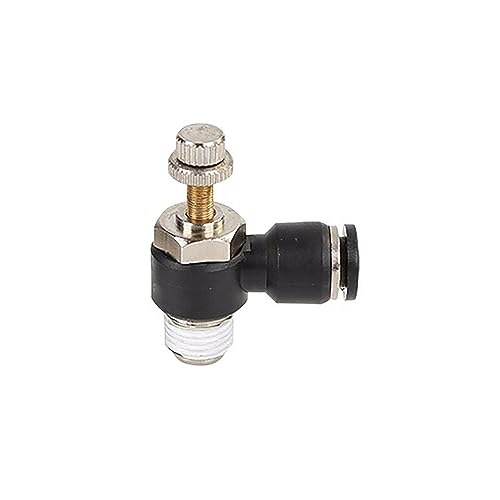 Pangocho Pneumatischer Luftanschluss 4 mm 6 mm 8 mm Gewinde 1/8 Zoll 1/4 3/8 1/2 Zoll BSP Innenschlauchanschlüsse(6-03,SL) von Pangocho
