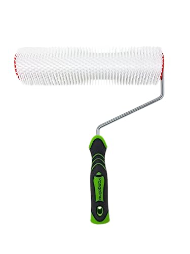 Pangolino - Entlüftungsroller 25 cm – Einarmiger Metallbügel- Stachellänge: 21 mm - Profi-Qualität – Stachelwalze zur Entlüftung von Bodenbeschichtungen Pangolino - Entlüftungsroller 25 cm – Einarmiger Metallbügel- Stachellänge: 21 mm - Profi-Qualität – Stachelwalze zur Entlüftung von Bodenbeschichtungen von Pangolino