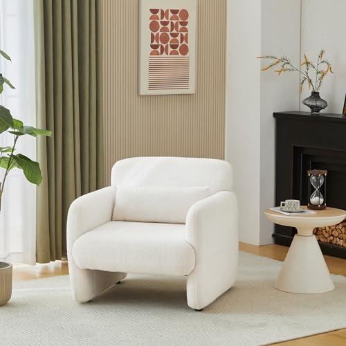Pangshiyuan Freizeitstuhl Sessel Teddy Samt Sofastuhl Polsterstuhl Einzelsofastuhl Sessel von Pangshiyuan