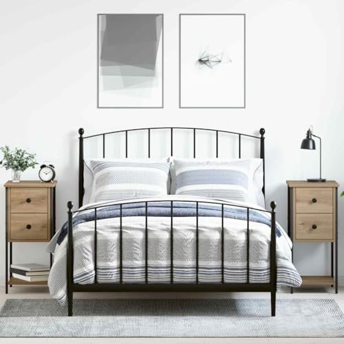 Pangshiyuan Nachttisch Set 2 Stück aus Eiche Dekor mit Schublade und Regal, Moderner Beistelltisch mit Stauraum für Schlafzimmer, Wohnzimmer, Gästezimmer, 32W x 42D x 70H cm Pangshiyuan Nachttisch Set 2 Stück aus Eiche Dekor mit Schublade und Regal, Moderner Beistelltisch mit Stauraum für Schlafzimmer, Wohnzimmer, Gästezimmer, 32W x 42D x 70H cm von Pangshiyuan