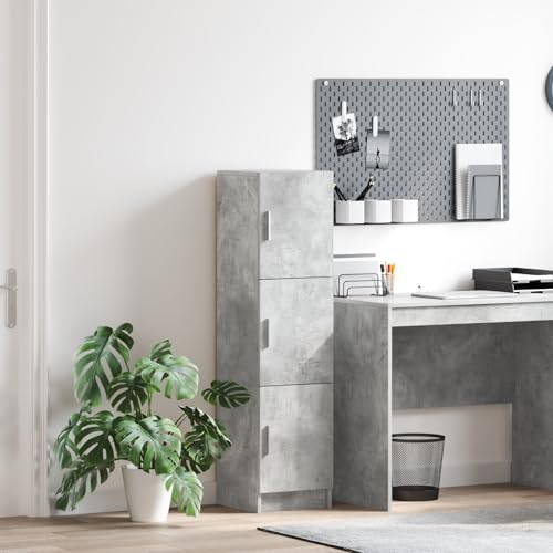 Pangshiyuan Sonoma Eichen-Sideboard aus MDF mit Eichenfurnier, 3 Türen, Moderner Stauraum für Esszimmer oder Wohnzimmer, Texturierte Oberfläche, 120x45x85 cm Pangshiyuan Sonoma Eichen-Sideboard aus MDF mit Eichenfurnier, 3 Türen, Moderner Stauraum für Esszimmer oder Wohnzimmer, Texturierte Oberfläche, 120x45x85 cm von Pangshiyuan