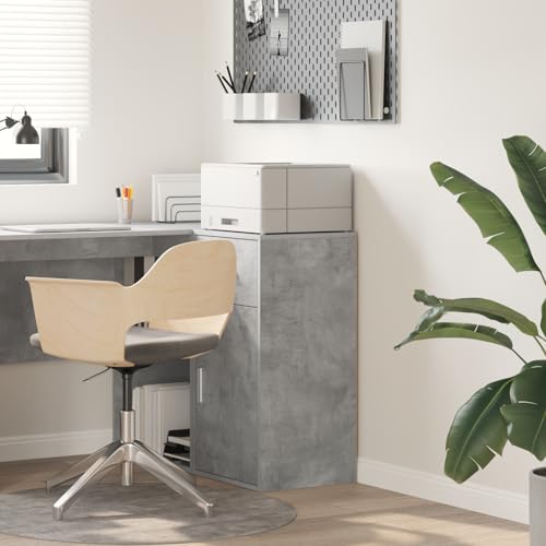 Pangshiyuan Sonoma Oak Storage Cabinet with MDF Material, 1 Door and Drawer, Compact Design, Space Saving, Modern Furniture for Dining Room, Living Room, Beige, Rectangular Pangshiyuan Sonoma Oak Storage Cabinet with MDF Material, 1 Door and Drawer, Compact Design, Space Saving, Modern Furniture for Dining Room, Living Room, Beige, Rectangular von Pangshiyuan