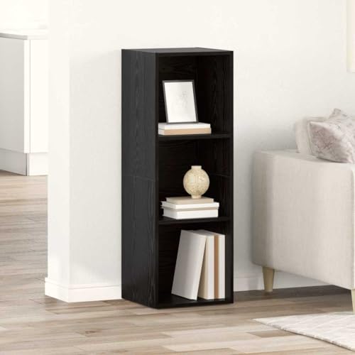 Pangshiyuan TV-Schrank Würfelregal in Schwarze Eiche aus Holzwerkstoff, Modulares Design mit Anpassbaren Fächern, Stauraum für Wohnzimmer und Büro, 120W x 40D x 180H cm Pangshiyuan TV-Schrank Würfelregal in Schwarze Eiche aus Holzwerkstoff, Modulares Design mit Anpassbaren Fächern, Stauraum für Wohnzimmer und Büro, 120W x 40D x 180H cm von Pangshiyuan