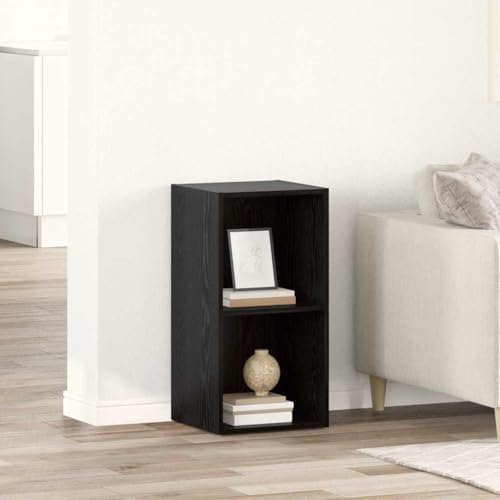 Pangshiyuan TV-Schrank in Schwarz-Eiche, Modulares Würfelregal mit Stauraum, TV-Rack für Wohnzimmer, Büro oder Schlafzimmer, Holzwerkstoff, 120W x 30D x 60H cm Pangshiyuan TV-Schrank in Schwarz-Eiche, Modulares Würfelregal mit Stauraum, TV-Rack für Wohnzimmer, Büro oder Schlafzimmer, Holzwerkstoff, 120W x 30D x 60H cm von Pangshiyuan