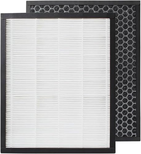 FY2422/2420 Ersatzfilter kompatibel für Philips Luftreiniger AC2882 2887 2889 3829, inklusive 1 HEPA-Filter und 1 Aktivkohlefilter FY2422/2420 Ersatzfilter kompatibel für Philips Luftreiniger AC2882 2887 2889 3829, inklusive 1 HEPA-Filter und 1 Aktivkohlefilter von Pangutiandi