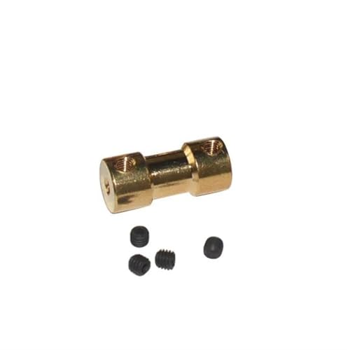 Pangyoo 1 Stück CNC-Motorwellenkupplung, Durchmesser 9 mm, Länge 20 mm, Roboter-Smart-Car-Modell-Radkupplung(3mm to 5mm) von Pangyoo