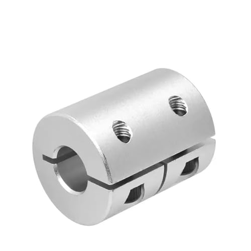 Pangyoo 1 Stück D20 L25 3D-Drucker-Leitspindelkupplung, starre Kupplung, 8 x 10 mm, 6 x 8 mm, 5 x 8 mm, Motoranschluss, Motorwellenkupplung(6.35mm to 8mm) von Pangyoo