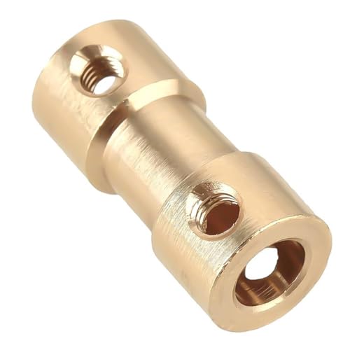 Pangyoo 1 Stück D9 L20 Messing Motorkupplung 2 mm 2,3 mm 3 mm 3,17 mm 4 mm 5 mm 6 mm Motorübertragungsanschluss Flexible Wellenkupplung(3.17mm to 3.17mm) von Pangyoo