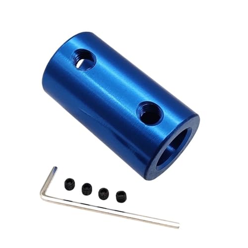 Pangyoo 1 Stück DC-Motorwellenkupplungen Welle 8 mm Kupplung 4 x 4 mm 4 x 6 mm 4 x 8 mm 5 x 5 mm 6 x 6 mm 6 x 8 mm 8 x 8 mm Kupplung Motorwelle(5mm x 5mm) von Pangyoo