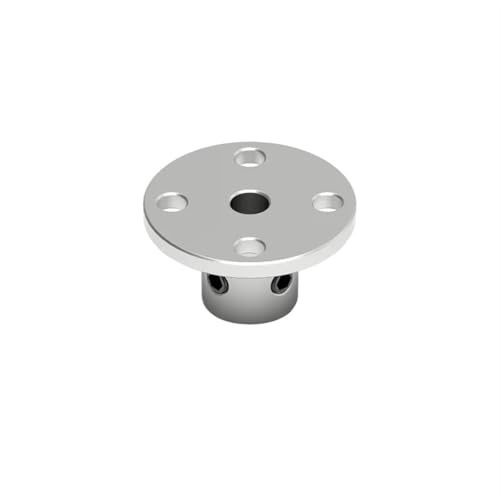 Pangyoo 1 Stück Führungswellen-Flanschkupplung 2 mm 3 mm 3,17 mm 4 mm 5 mm 6 mm 6,35 mm 7 mm 8 mm 10 mm 11 mm 12 mm 14 mm starre Kupplung Motoranschluss Motor(12mm) von Pangyoo