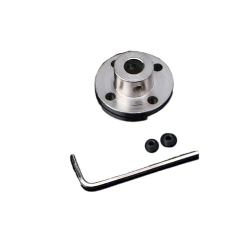 Pangyoo 1 Stück Starre Flanschkupplung Motorführung Wellenkupplung Motoranschluss M4 Schrauben(5mm) von Pangyoo