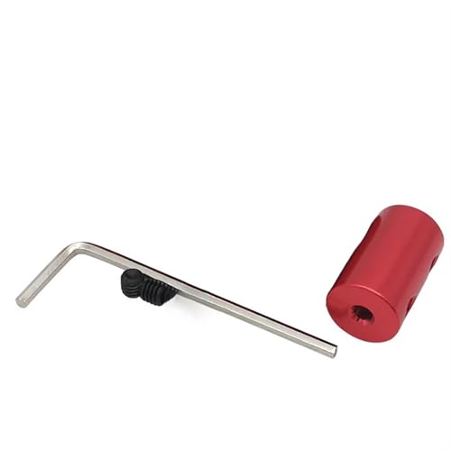 Pangyoo 1 Stück starre Motorwellenkupplung 2 mm 3 mm 3,17 mm 6 mm 6,35 mm 7 mm 8 mm 10 mm starre Kupplung 4 mm 5 mm Aluminium-Stecker(3mm x 5mm) von Pangyoo
