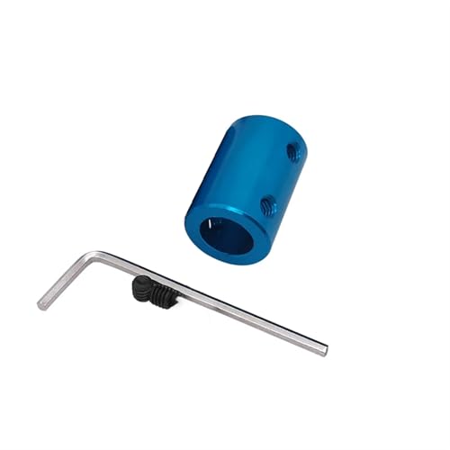 Pangyoo 1 Stück starre Motorwellenkupplung 2 mm 3 mm 3,17 mm 6 mm 6,35 mm 7 mm 8 mm 10 mm starre Kupplung 4 mm 5 mm Aluminium-Stecker(6mm x 8mm) von Pangyoo