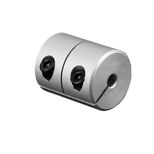 Pangyoo 1 stücke D20 L25 Hohe Präzision Starre Wellenkupplungen Aluminium Schrittmotor Blei Schraube Koppler for Router 3D Drucker Teile(6X8mm) von Pangyoo
