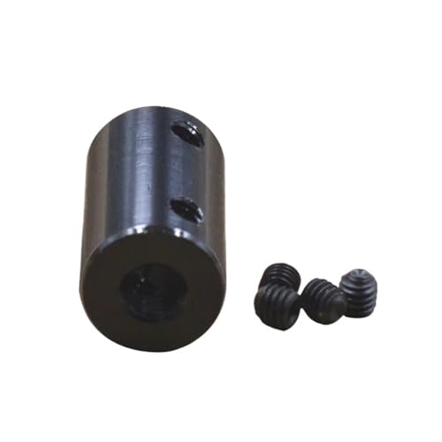 Pangyoo 1pc D14 L25 Aluminium Legierung Schrittmotor Kupplung Schwarz Flexible Welle Koppler 3D Drucker Schraube Teile(5mm to 5mm) von Pangyoo