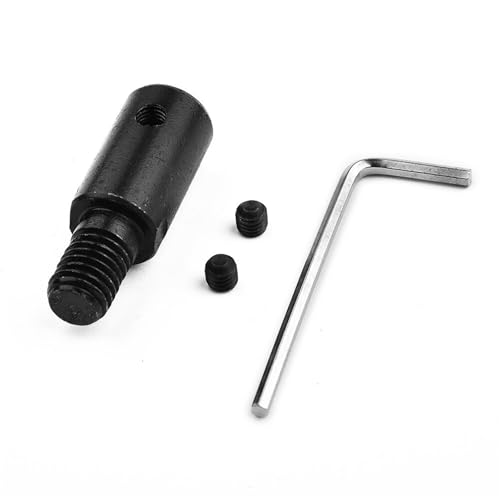 Pangyoo 1pc M10 Äußere Wellenkupplung Motorwelle Sägeblatt Koppler Hülse Chuck Adapter Sägeblatt Pleuel(5mm) von Pangyoo
