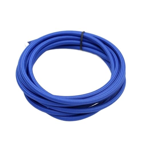 Pangyoo Elektrischer Draht Mit Textil überzogenes Kabel, farbiges Baric-Kabel, 2-adriger 0,75 mm2 flexibler Draht, elektrisches Drahtkabel(Color:Royal blue,Size:2meter) von Pangyoo