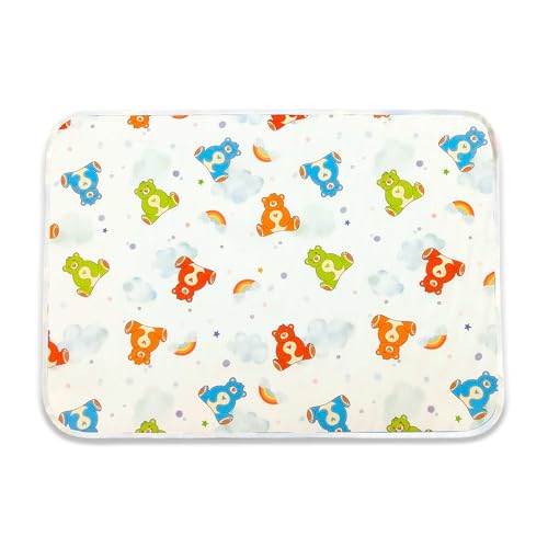 Panini Tessuti, Tischset aus reiner Baumwolle für Mahlzeiten – Mittagessen – Snacks im Kindergarten Größe 52 x 37 cm – Motiv: Regenbogenbären Panini Tessuti, Tischset aus reiner Baumwolle für Mahlzeiten – Mittagessen – Snacks im Kindergarten Größe 52 x 37 cm – Motiv: Regenbogenbären von Panini Tessuti