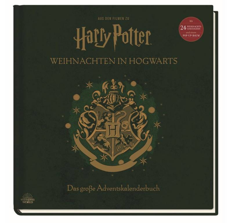 Panini Adventskalender Harry Potter - Weihnachten in Hogwarts - Das große Adventskalenderbuch von Panini
