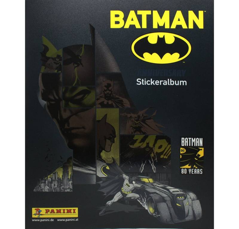 Panini Bücher-Adventskalender BATMAN - 80 Jahre Hybrid - Sammelsticker - 1 Album von Panini
