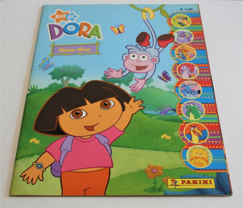 Panini Bücher-Adventskalender Dora - Sammelsticker - Album von Panini