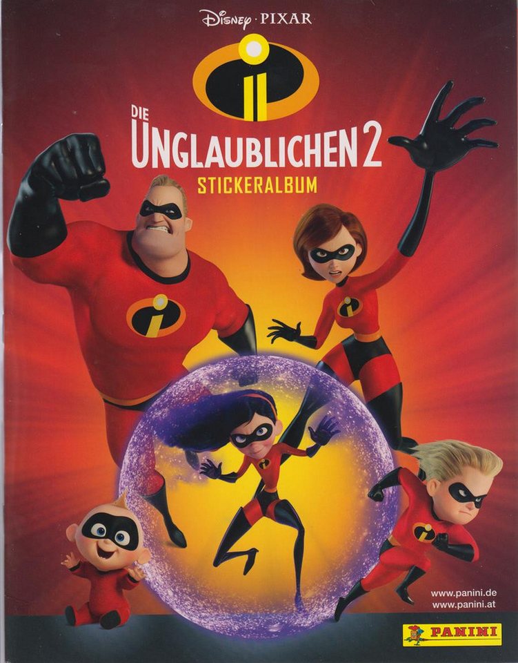 Panini Bücher-Adventskalender Panini - Die Unglaublichen - Serie 2 - Sammelsticker - 1 Album von Panini