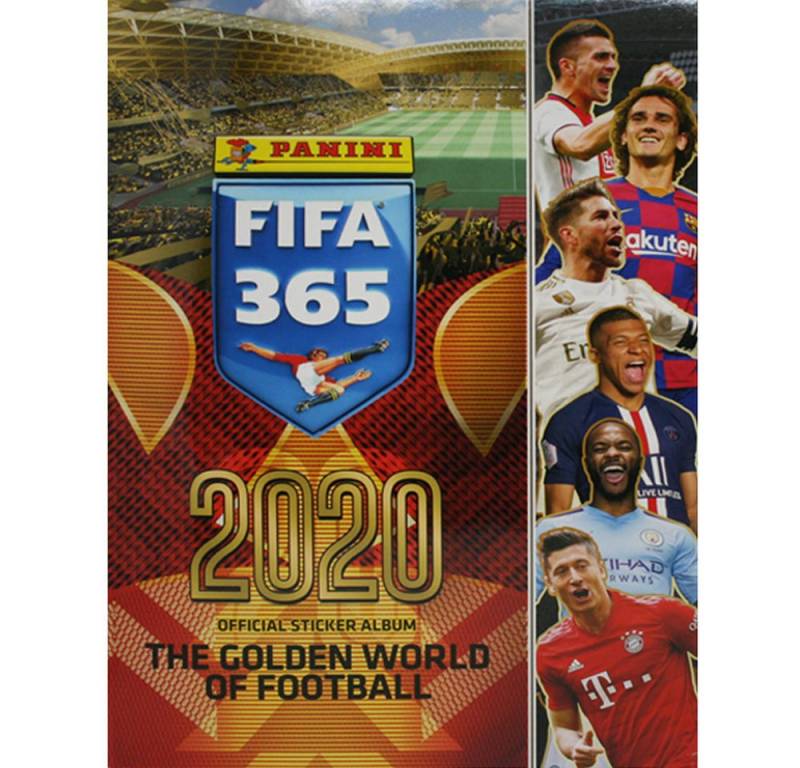 Panini Bücher-Adventskalender Panini FIFA 365 - 2020 - Sammelsticker - 1 Album von Panini