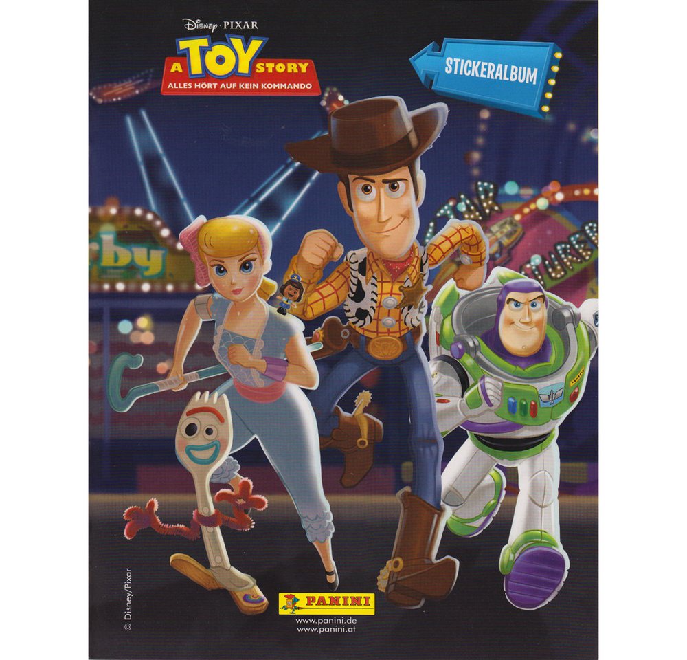 Panini Bücher-Adventskalender Panini Toy Story 4 - Sammelsticker -Karten Hybrid - 1 Album Panini Bücher-Adventskalender Panini Toy Story 4 - Sammelsticker -Karten Hybrid - 1 Album von Panini
