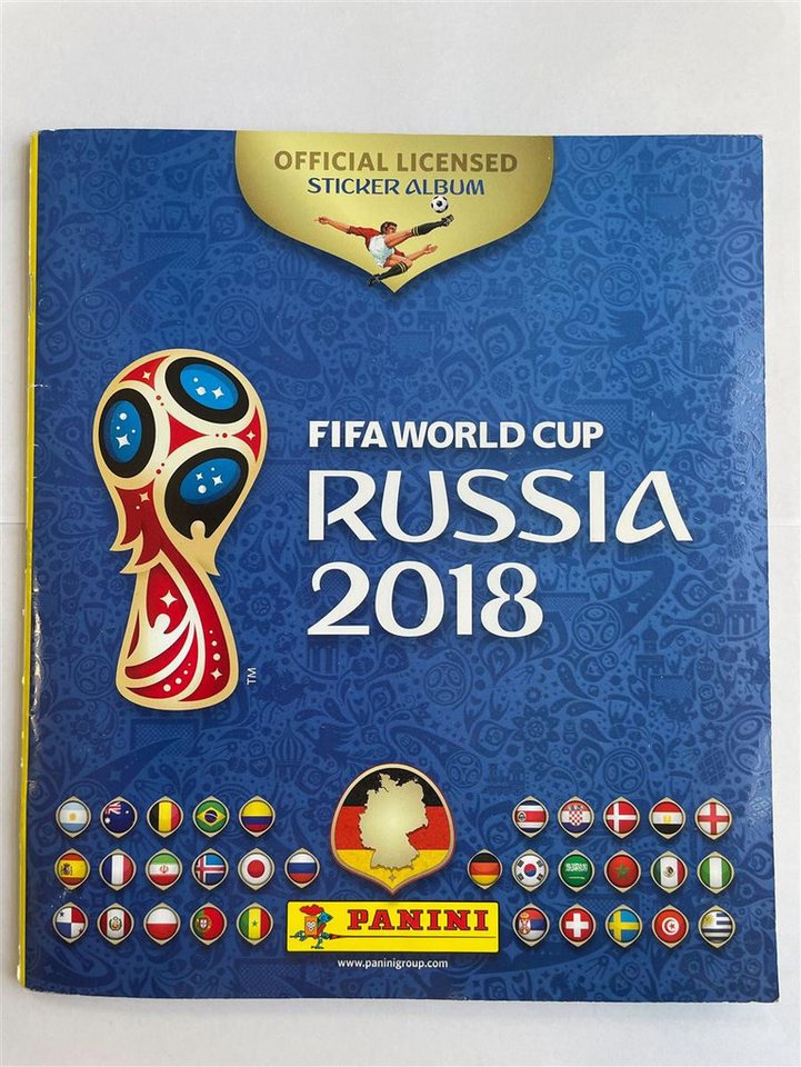 Panini Bücher-Adventskalender Panini WM 2018 GEBRAUCHT - Sammelsticker - Album Panini Bücher-Adventskalender Panini WM 2018 GEBRAUCHT - Sammelsticker - Album von Panini