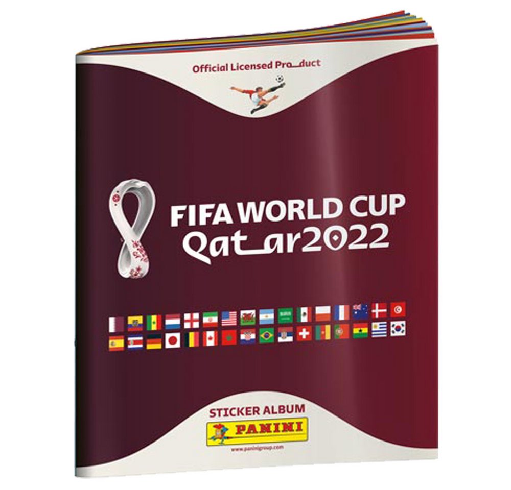 Panini Bücher-Adventskalender Panini WM 2022 Qatar Sammelsticker - 1 Album Panini Bücher-Adventskalender Panini WM 2022 Qatar Sammelsticker - 1 Album von Panini