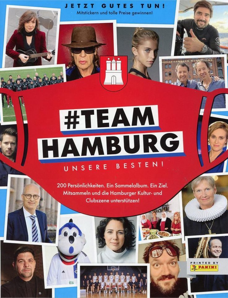 Panini Bücher-Adventskalender Team Hamburg - Sammelsticker - 1 Album von Panini