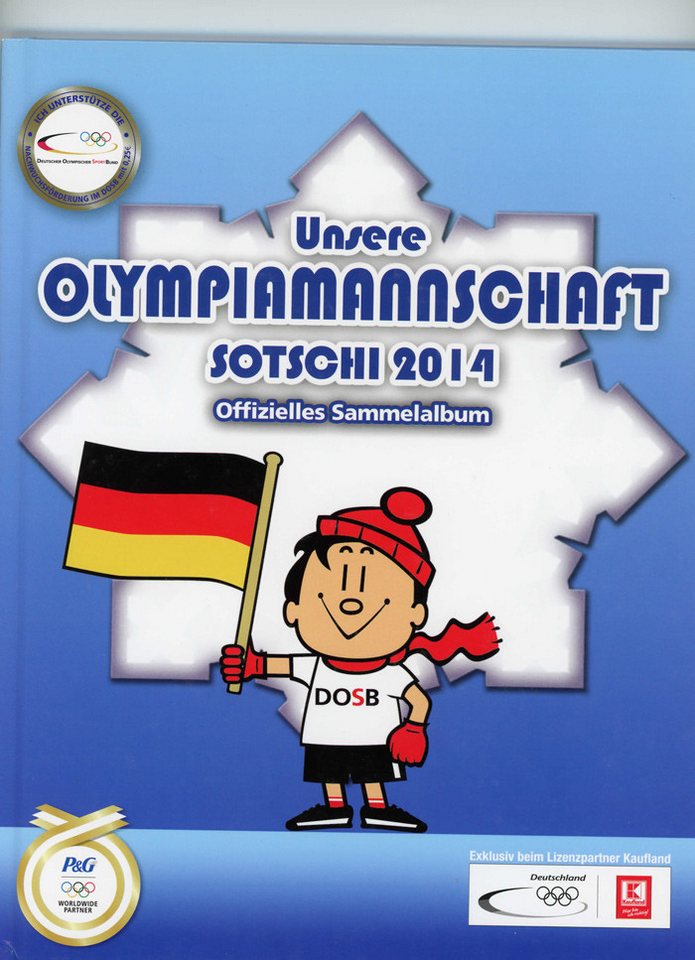 Panini Bücher-Adventskalender Unsere Olympiamannschaft - Sotschi 2014 - Sammelsticker - Album Panini Bücher-Adventskalender Unsere Olympiamannschaft - Sotschi 2014 - Sammelsticker - Album von Panini