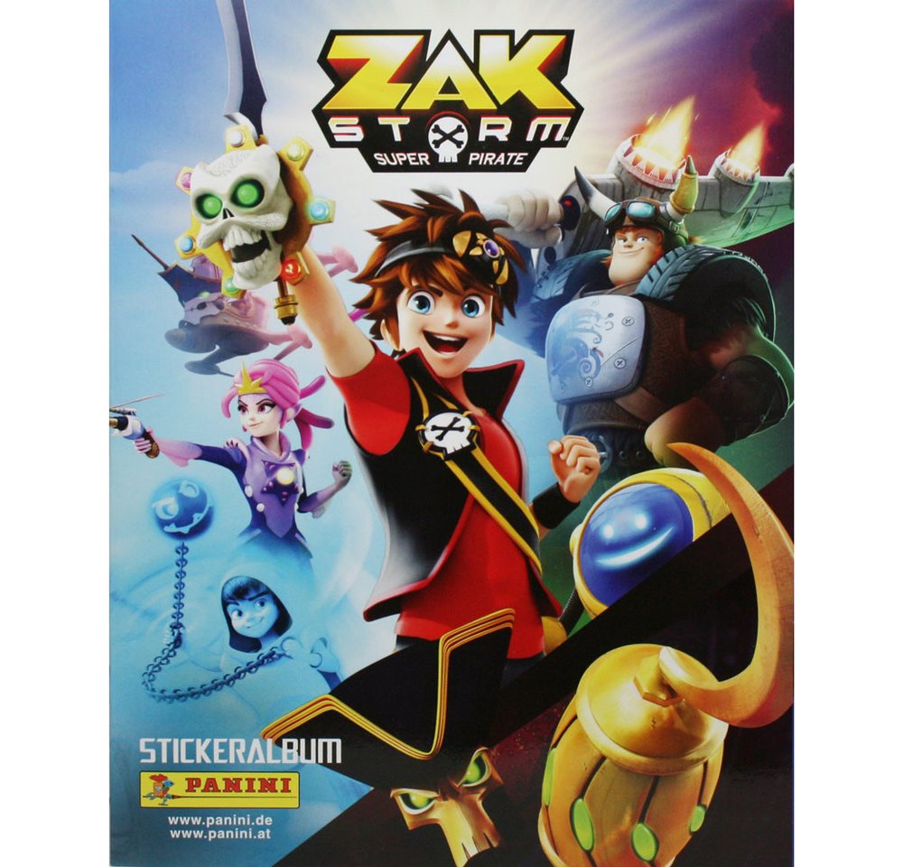 Panini Bücher-Adventskalender Zak Storm - Super Pirate - Sammelsticker - 1 Album Panini Bücher-Adventskalender Zak Storm - Super Pirate - Sammelsticker - 1 Album von Panini