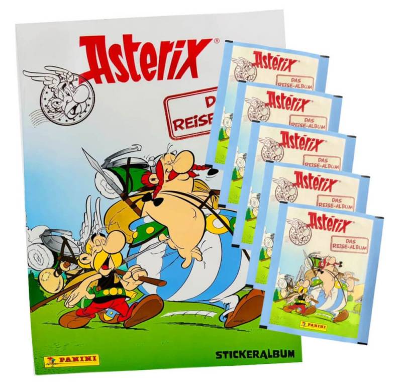 Panini Sticker Panini Asterix Sticker - Reisealbum Sammelsticker (2023) - 1 Album +, (Set), Tüten von Panini