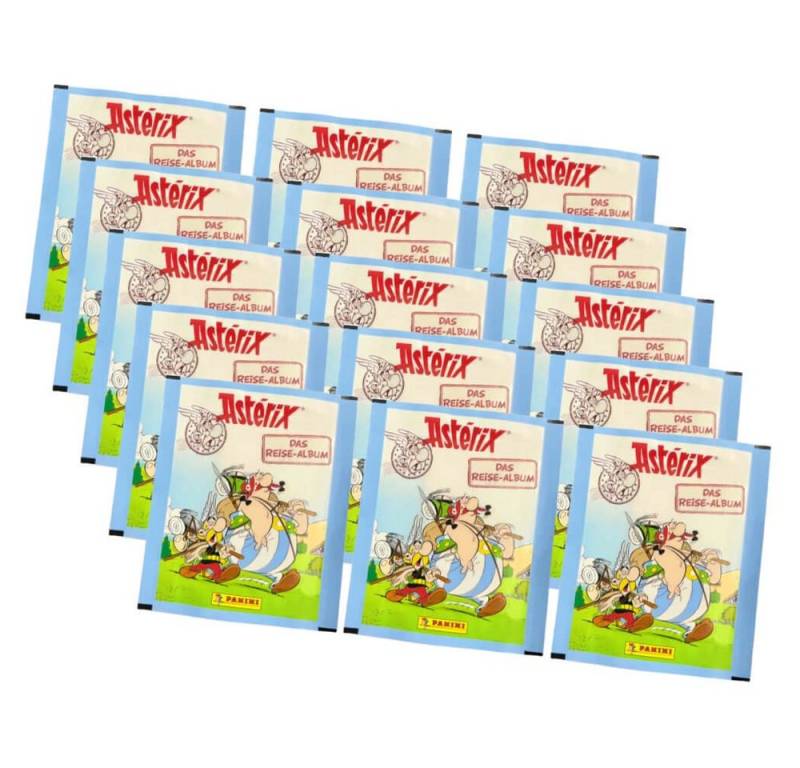 Panini Sticker Panini Asterix Sticker - Reisealbum Sammelsticker (2023) - 15 Tüten, (Set), Asterix Sticker - Reisealbum Sammelsticker (2023) - 15 Tüten von Panini