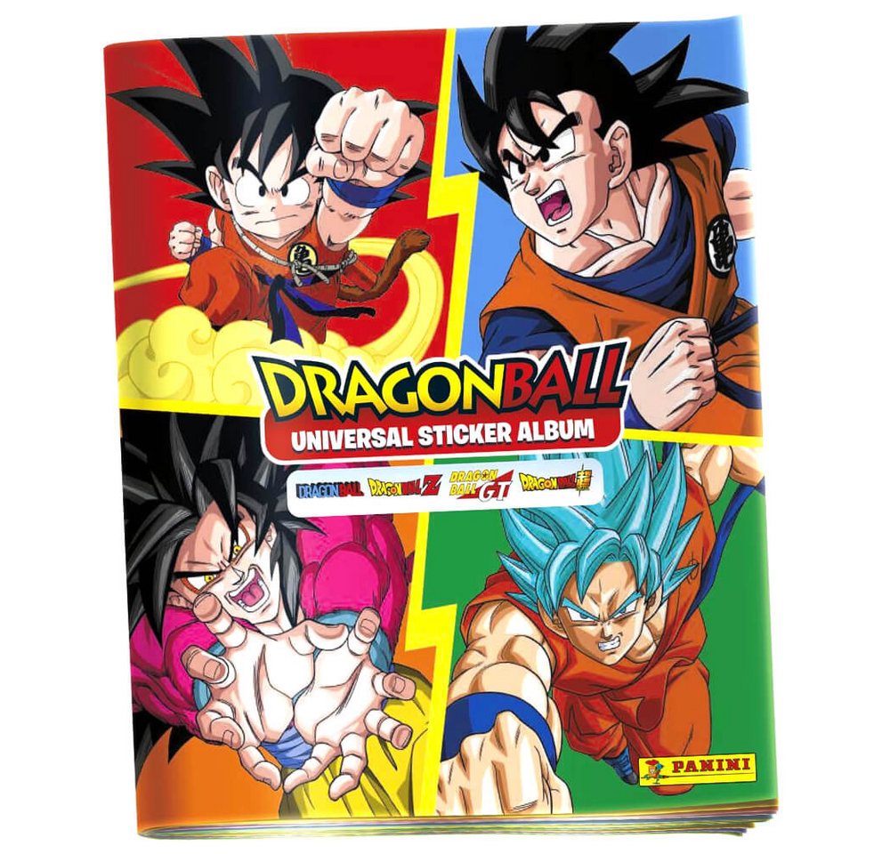 Panini Sticker Panini Dragon Ball Universal Sticker - Sammelsticker (2024) - 1 Sammel, (Set), Dragon Ball Universal Sticker - Sammelsticker - 1 Sammelalbum von Panini